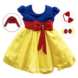 Vestido Branca De Neve
