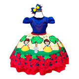 Vestido Branca De Neve