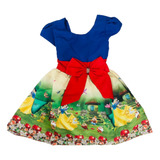 Vestido Branca De Neve