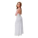 Vestido Branco Chique Com