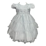 Vestido Branco Infantil Menina