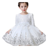 Vestido Branco Manga Longa