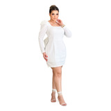 Vestido Branco Noiva Civil Larissa Manoela Tubinho 745f