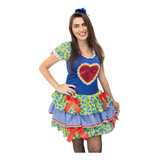 Vestido Caipira Feminino Junino