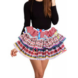 Vestido Caipira Festa De Santo Antonio Feminino Adulto