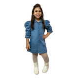 Vestido Camisa Chemise Infantil Mini Diva Lançamento Luxo
