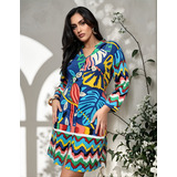Vestido Camisao Curto Chemise