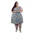Vestido Camisão Plus Size Lindo Tamanho Grande Veste Ate 58