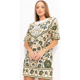 Vestido Camiseta Farm Feminino