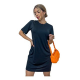 Vestido Camisetao Feminino Soltinho