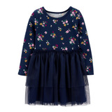 Vestido Carters Floral Manga
