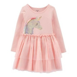 Vestido Carters Unicornio Lantejoulas