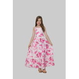Vestido Casual Estampado Juvenil