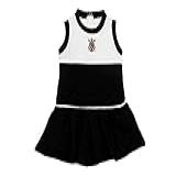 Vestido Cavado Corinthians Rêve D Or Sport Bebê Menina Preto Branco G