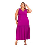 Vestido Cavado Longuete Em