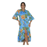 Vestido Chamise Feminino Babado