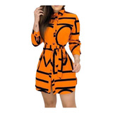Vestido Chemise Blusa Slim