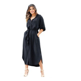 Vestido Chemise Camisao Longo