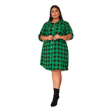 Vestido Chemise Estampado C