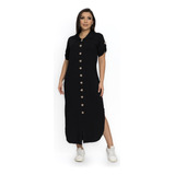 Vestido Chemise Feminino Gestante