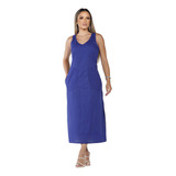 Vestido Chique Mid Linho