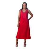 Vestido Chique Mid Linho