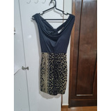 Vestido Cinturado E Decotado Excelente Oportunidade