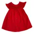 Vestido Colmeia De Abelha Festa Verão Bordado Menina Bebê