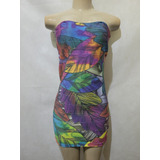 Vestido Colorido Tqc Lanca