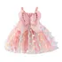 Vestido Com Asa De Borboleta Bebê Festa Jardim Encantado