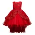 Vestido Com Cauda Festa Princesa Tam 14 Anos Vermelho Lindo 