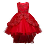 Vestido Com Cauda Festa