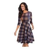 Vestido Com Parte Da Saia Godê Rodada Moda Evangélica