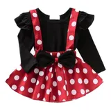 Vestido Conjunto Infantil Blusa