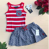 Vestido Conjunto Infantil Polo Bebê Menina