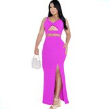 Vestido Conjunto Saia Longa
