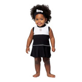 Vestido Corinthians Bebê E Infantil Regata Oficial