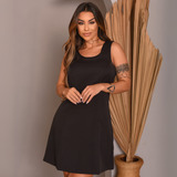 Vestido Curto Alfaiataria Basicos