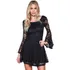 Vestido Curto Balada Renda Tule Panicat Da Moda Festa Longo