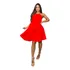 Vestido Curto Bata Soltinho Viscose Frente Única Costa Nua