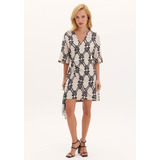 Vestido Curto Cachequer Linho