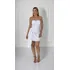 Vestido Curto Cores Lindas Modinha Bojo Laço Lateral Moderno