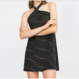 Vestido Curto De Brilho