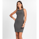 Vestido Curto Em Ribana
