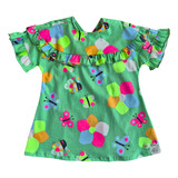 Vestido Curto Estampado Malha