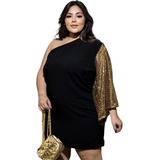 Vestido Curto Plus Size