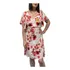 Vestido Curto Soltinho Floral Boho Viscose Vest009317