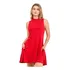 Vestido Curto Soltinho Gola Alta Rodado Do P Ao G2 Barato  