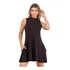 Vestido Curto Soltinho Gola Alta Rodado Do P Ao G2 Barato  