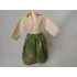 Vestido Da Susi Ruiva Estrela Anos 70 Verde Florido Incomple